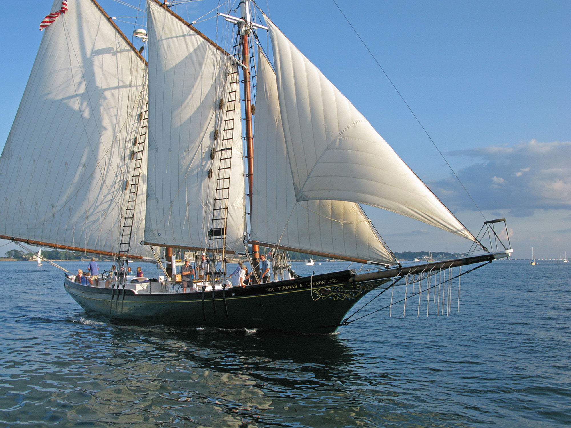 Discover the History of Our Schooner | Thomas E. Lannon